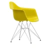 Eames RE Plastic Armchair DAR spisestuestol Chrome