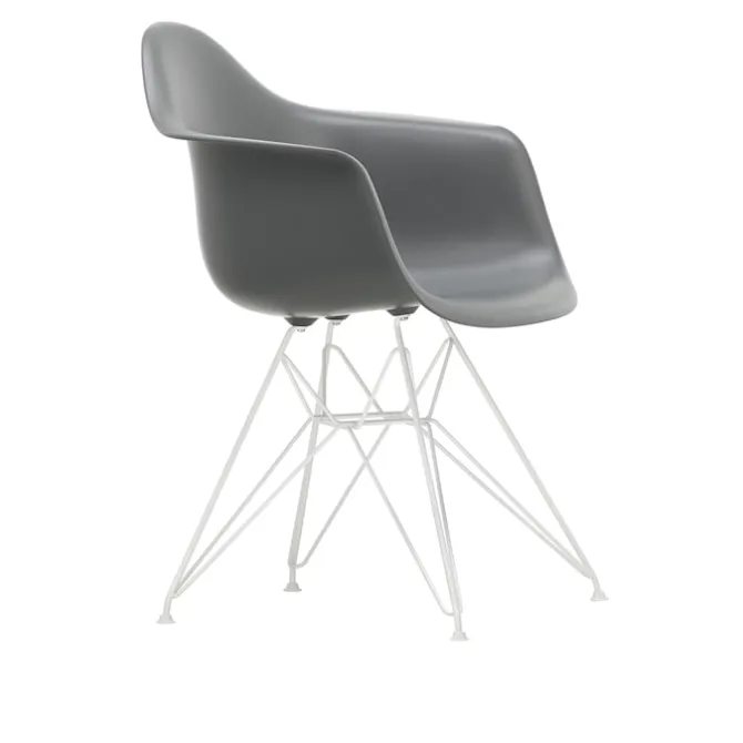 Eames RE Plastic Armchair DAR spisestuestol White