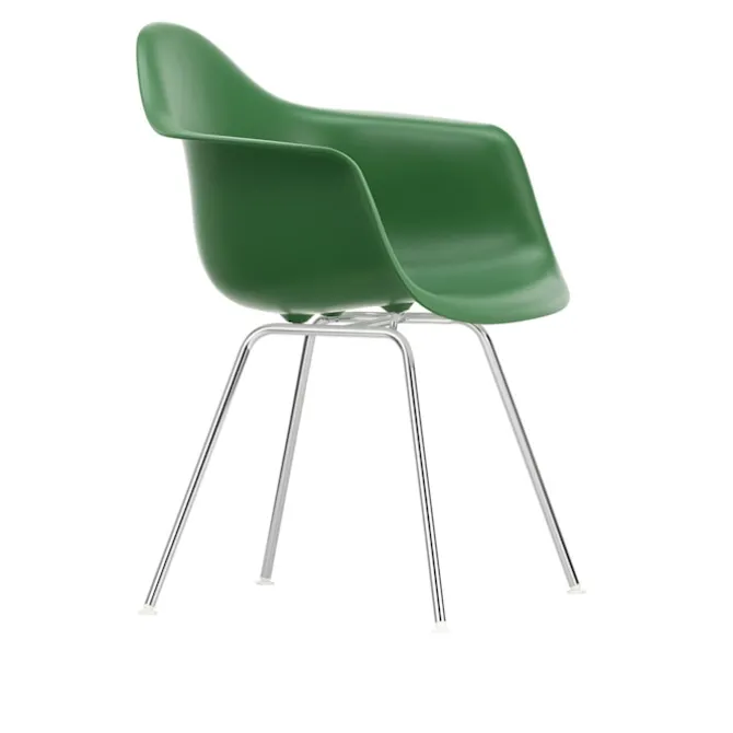 Eames RE Plastic Armchair DAX spisestuestol Chrome