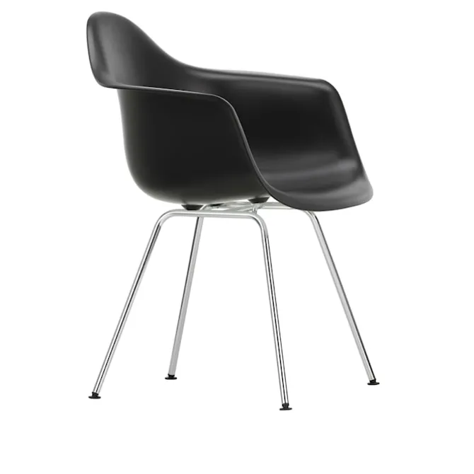 Eames RE Plastic Armchair DAX spisestuestol Chrome