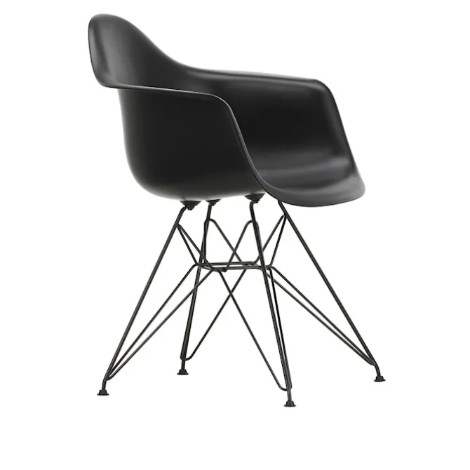 Eames RE Plastic Armchair DAR spisestuestol Basic Dark
