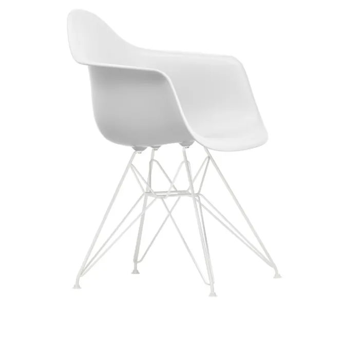 Eames RE Plastic Armchair DAR spisestuestol White