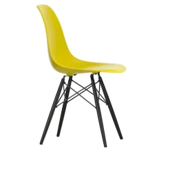 Eames RE Plastic Chair DSW stol Black Maple