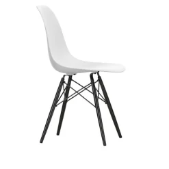Eames RE Plastic Chair DSW stol Black Maple