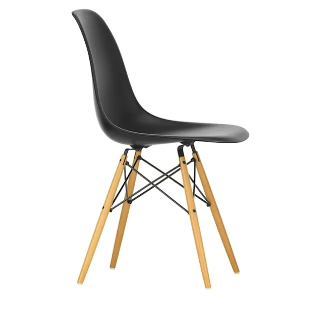 Eames RE Plastic Chair DSW stol Golden Maple