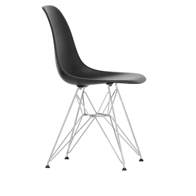 Eames RE Plastic Chair DSR stol Chrome