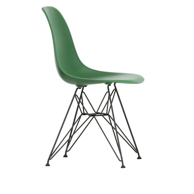 Eames RE Plastic Chair DSR stol Basic Dark
