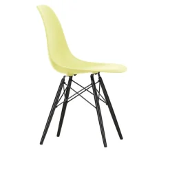 Eames RE Plastic Chair DSW stol Black Maple