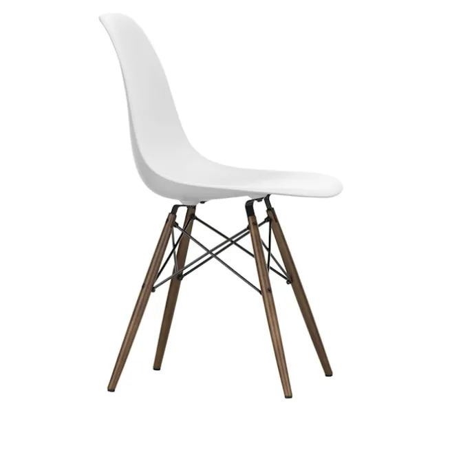 Eames RE Plastic Chair DSW stol Dark Maple