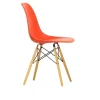 Eames RE Plastic Chair DSW stol Golden Maple