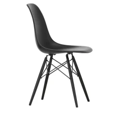 Eames RE Plastic Chair DSW stol Black Maple