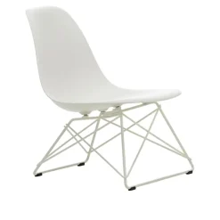 Eames RE Plastic Side Chair LSR stol Hvit