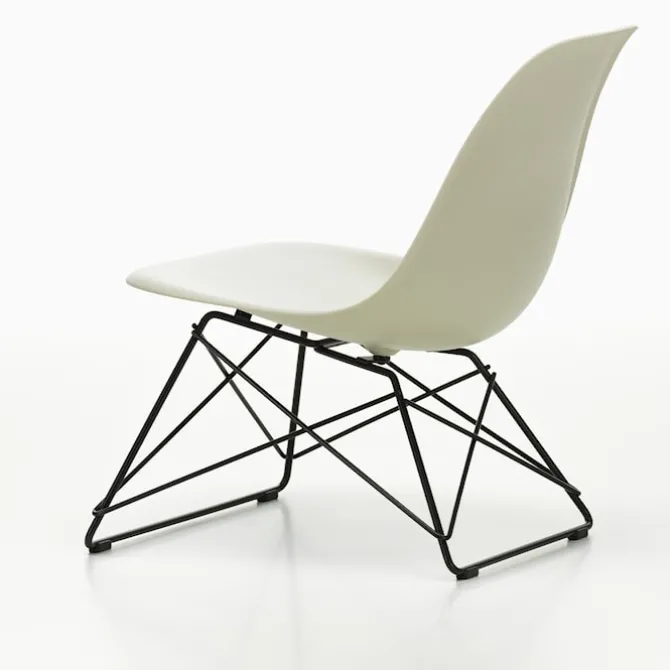 Eames RE Plastic Side Chair LSR stol Chrome