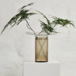 Ensemble Vase Brun 220 mm