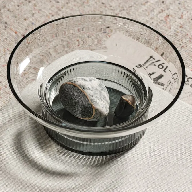 Ensemble Vase Røykblå 60 mm