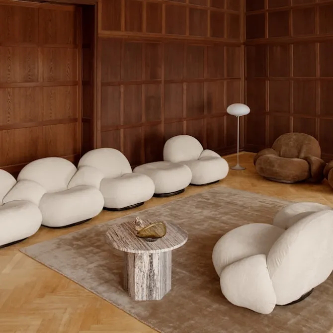 Episk salongbord Ø80 cm