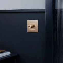 EU 1G Dimmer Switch With Logo 100W
