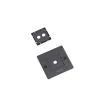 EU 1G Wall Plate Horizontal With Infills