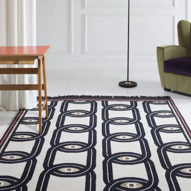 Eyes in Chains Rug