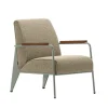 Fauteuil de Salon lenestol Prouvé Gris Vermeer