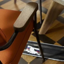 Fauteuil Direction lenestol Prouvé Bleu Dynastie