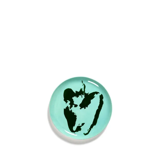 Feast Plate - Azure Pepper Green