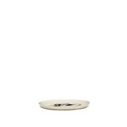 Feast Plate - White Pepper Black