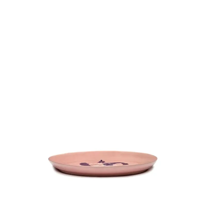 Feast Serving Plate - Delicious Pink Pepper Blue