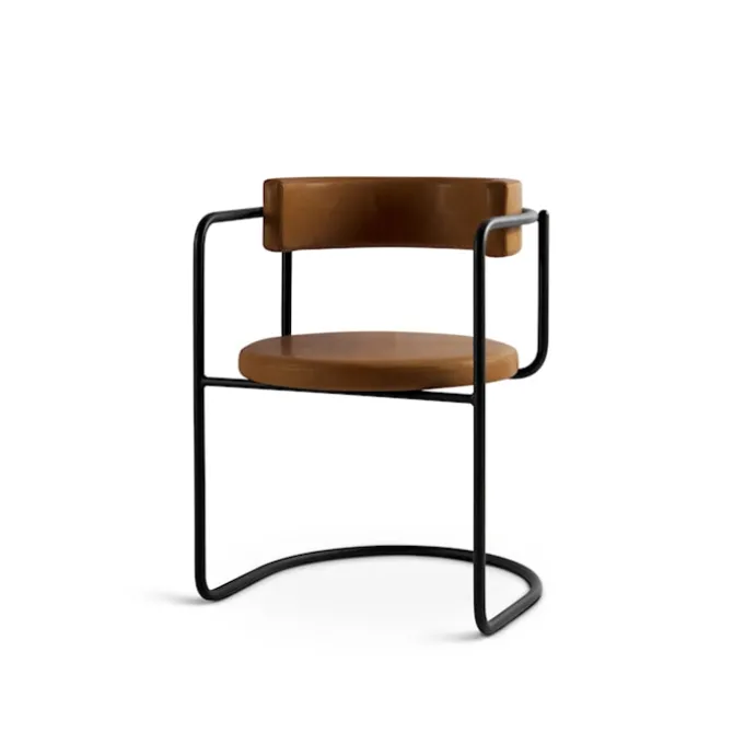 FF Cantilever Chair Cubic Black Legs