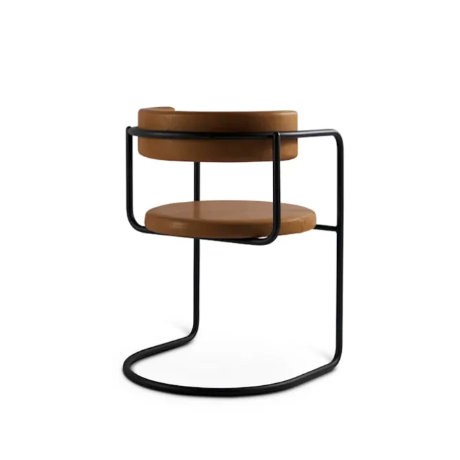 FF Cantilever Chair Cubic Black Legs