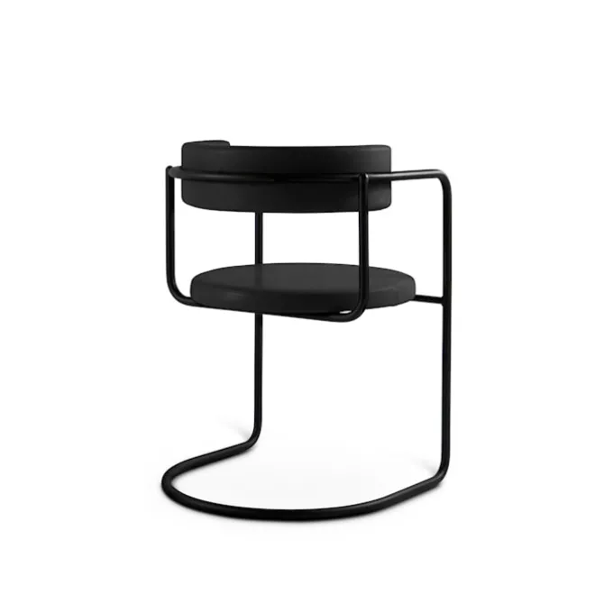 FF Cantilever Chair Cubic Black Legs