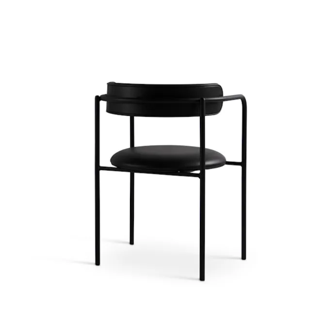 FF Chair Rounded Black Legs