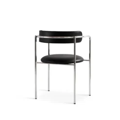 FF Chair Rounded Chrome Legs