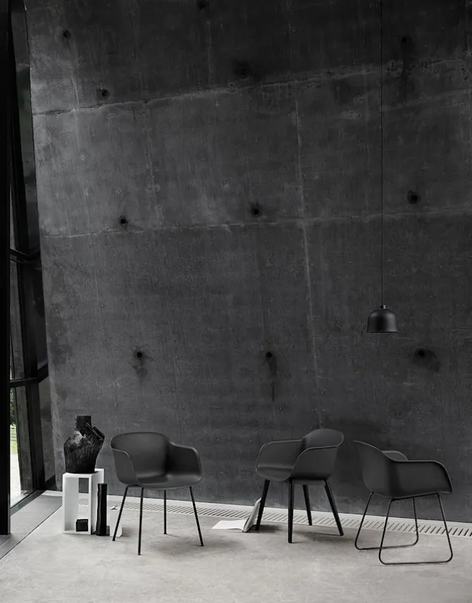 Fiber Armchair Sled base