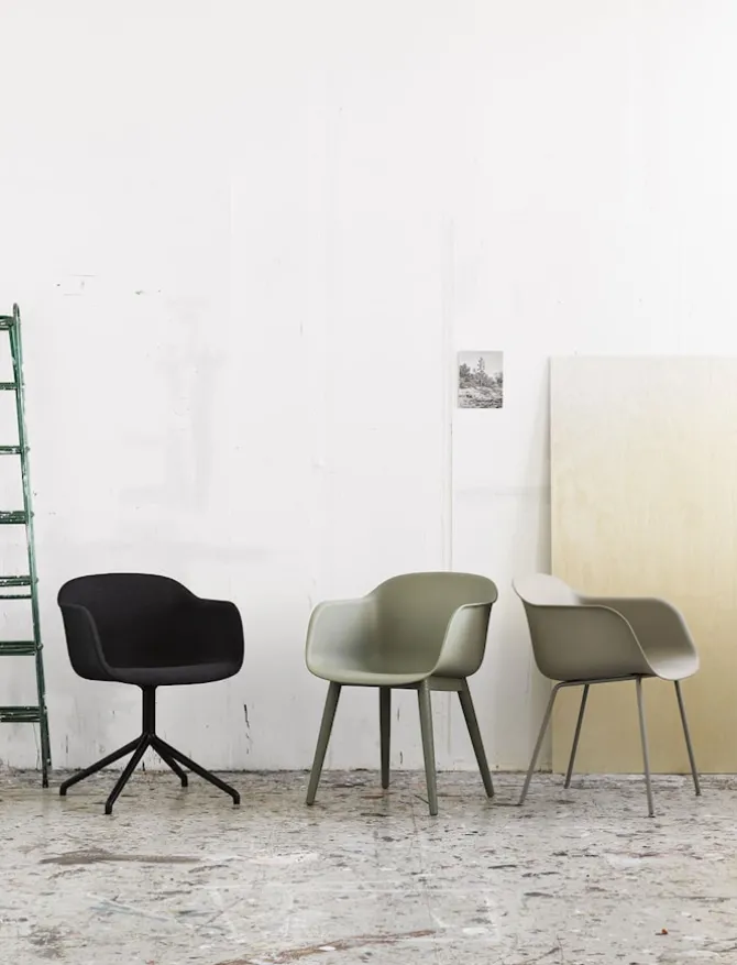 Fiber Armchair Sled base