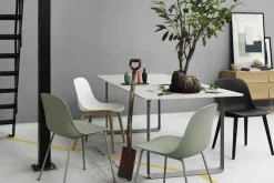 Fiber Side Chair - Wood Base