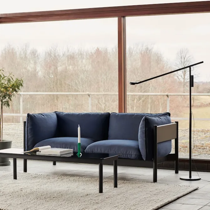 Fifty-Fifty gulvlampe