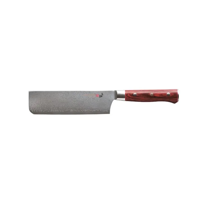 Flame Damascus Nakiri Grønnsakshakker 15,5 cm