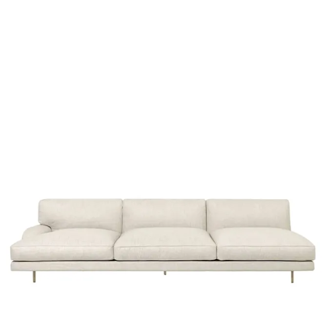 Flaneur 3-seters sofa Antique Brass