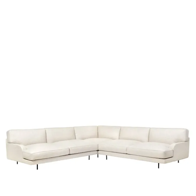 Flaneur 3-seters sofa Matt Black