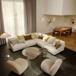 Flaneur 2-seters sofa Matt Black
