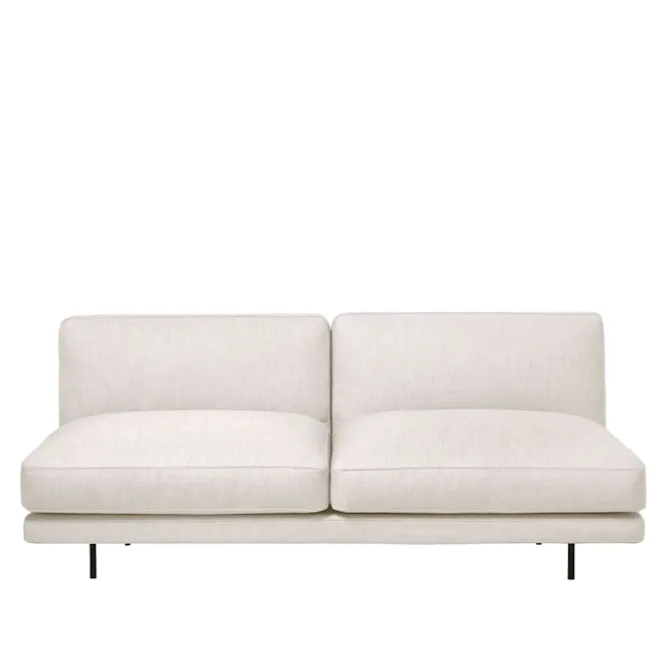 Flaneur 2-seters sofa Matt Black