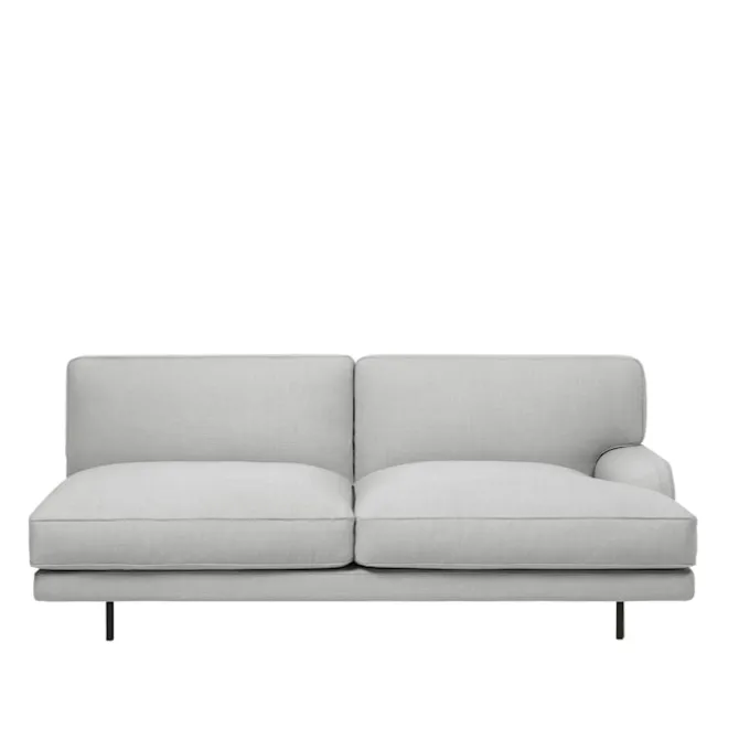 Flaneur 2-seters sofa Matt Black