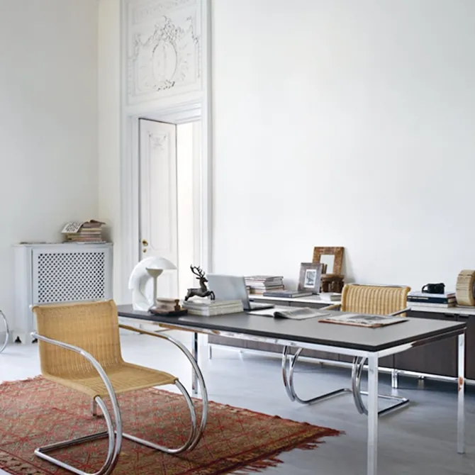 Florence Knoll rektangulært bord 100 x 240 cm