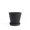 Flowerpot potte & fat Black