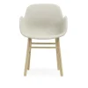 Form Armchair Full Upholstery Oak