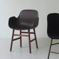 Form Armchair Walnut