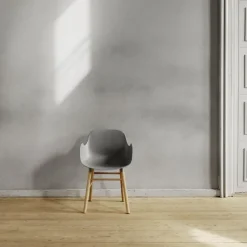 Form Armchair Walnut