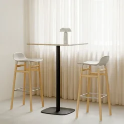 Form Barstool 65 cm Black Oak