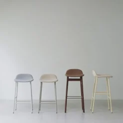 Form Barstool 65 cm Walnut